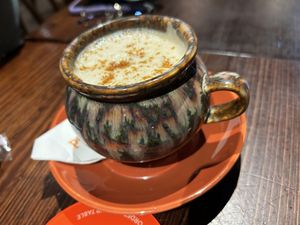 Cookie butter hot chocolate (VO)  at San Churro in Phillip