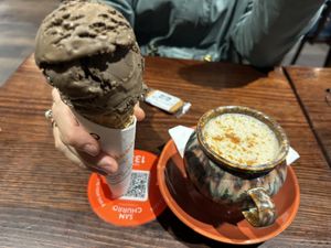 Gelato  at San Churro in Phillip