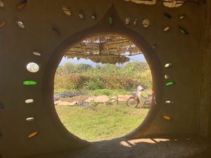 Lovely view at Thai Zen Farm in Pai