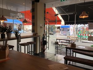 seating area  at Lezizel Manti - Türkische Teigtaschen in Koblenz