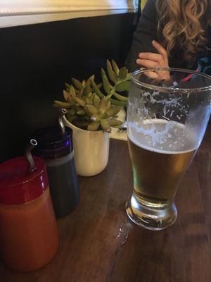 Serves beer and wine  at Krakatoa  in Hollywood