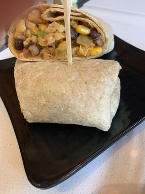 Burrito Branchero … nice light kick to the flavour.    at Copper Branch in Thornhill