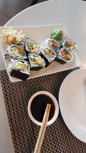 Sushi at Balducci in Cape Town