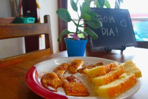 Breakfast at Casa Kombar in Itacare