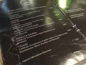 Man kann alles vegan bestellen  at Little Italy 677 in Cologne