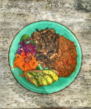 Vegan Breakfast — Desayuno vegano 👌🥰😋 at Naia in El Cuyo