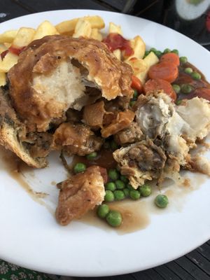 Pie at The Gate Inn in Tamworth