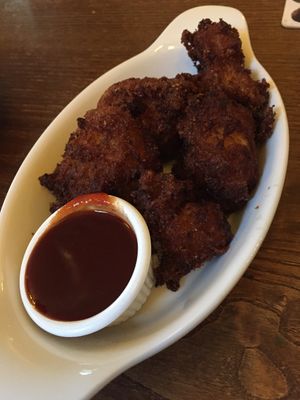 BBQ cauliflower wings at The Gate Inn in Tamworth