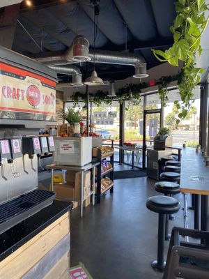 Inside  at The Brave Bean in Fountain Valley