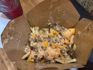 Animal lover fries  at The Brave Bean in Fountain Valley