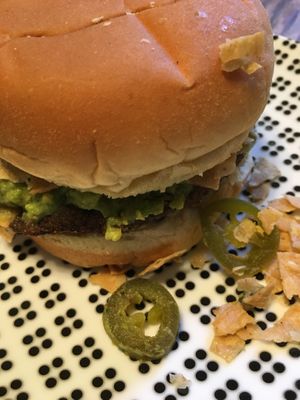 Nacho Daddy Burger at The Brave Bean in Fountain Valley