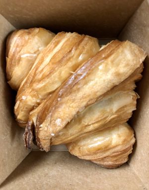 So flakey and buttery  at The Brave Bean in Fountain Valley