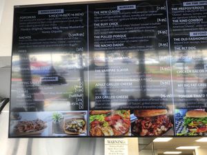 Menu  at The Brave Bean in Fountain Valley