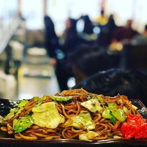 Yakisoba at Daikokuya in Los Angeles