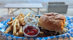 Thunder Beyond Burger at Thunderbird Bar in Portland