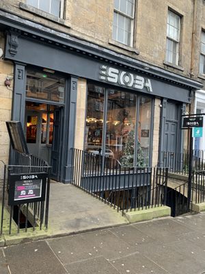 Exterior  at Bar Soba in Edinburgh