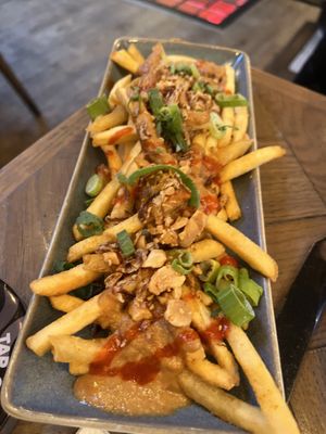 Dirty fries at Bar Soba in Edinburgh