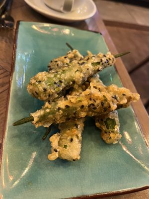 Tempura  at Bar Soba in Edinburgh
