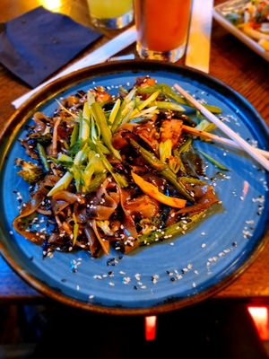 Noodles at Bar Soba in Edinburgh