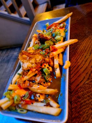 Don't want to eat plain chips ever again! at Bar Soba in Edinburgh