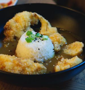 Buttermilk cauliflower curry at Bar Soba in Edinburgh