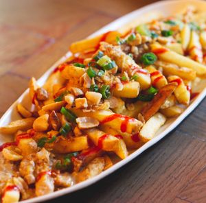 Super Thai Fries (vegan) at Bar Soba in Edinburgh