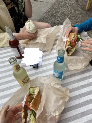 Food and drinks at Vöner der Vegetarische Döner in Berlin
