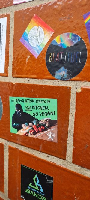 Outside at Vöner der Vegetarische Döner in Berlin