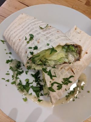 Dürüm - 4/5.  at Vöner der Vegetarische Döner in Berlin