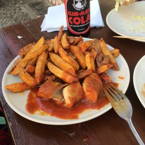 currywurst at Vöner der Vegetarische Döner in Berlin