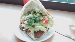 Voner kebab at Vöner der Vegetarische Döner in Berlin