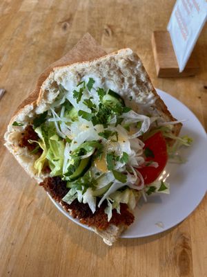 Veganer Döner  at Vöner der Vegetarische Döner in Berlin