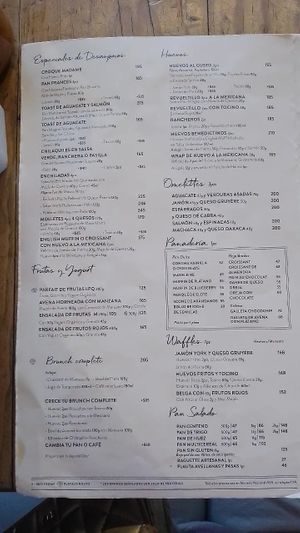 Menu 3/2024 at Le Pain Quotidien -  Miguel Laurent in Mexico City