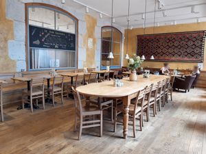 Interior at Le Pain Quotidien -  Plainpalais in Geneva