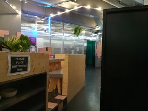 Inside at beets&roots  in Hamburg