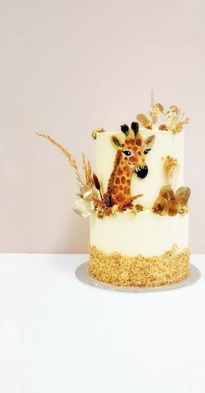 Giraffe cake at Magpies  in Bruges