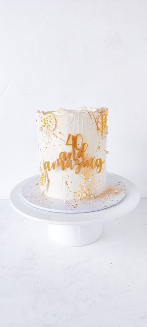 Birthdaycake at Catberry in Ghent