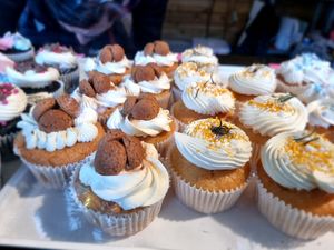 At the christmas market at Catberry in Ghent