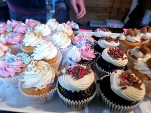 At the christmas market at Catberry in Ghent