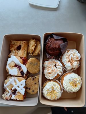 All sorts of pastry at Catberry in Ghent
