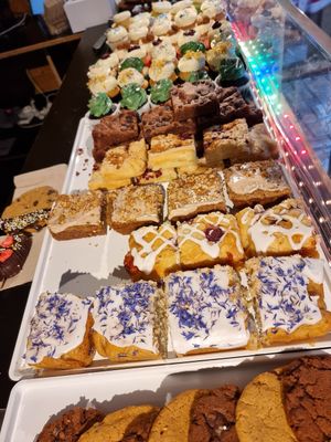 Counter at Wintermarkt at Catberry in Ghent