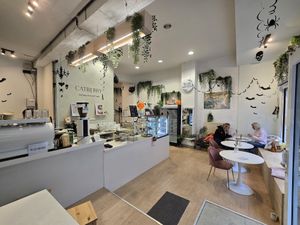 Downstairs area at Catberry in Ghent