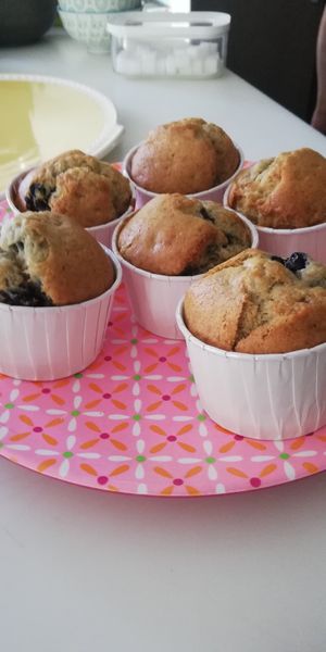 Bosbes muffins at Catberry in Ghent
