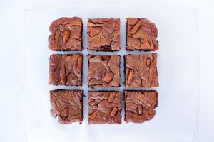 Speculoos brownies at Catberry in Ghent