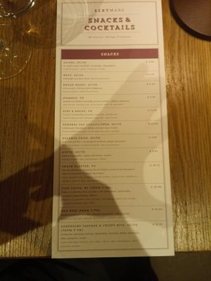 Cocktails at Bertmans - Karel Doormanstraat in Rotterdam