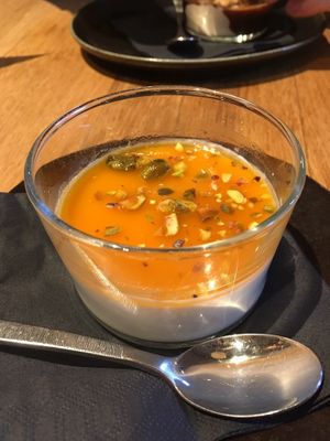 coconut panna cotta at Bertmans - Karel Doormanstraat in Rotterdam