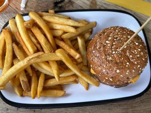   at Bareburger - Court St. in New York City