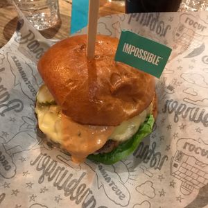 Impossible Burger at Bareburger - Court St. in New York City