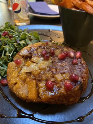 Harissa nut roast at White Horse in Welwyn