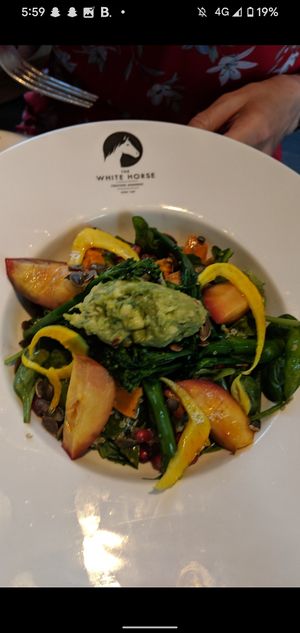 Salad at White Horse in Welwyn